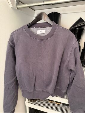 TNA Faded Purple/Grey Crewneck Sweatshirt